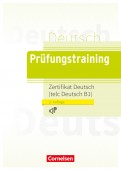 Zertifikat Deutsch / telc Deutsch B1