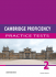 Cambridge Proficiency 2